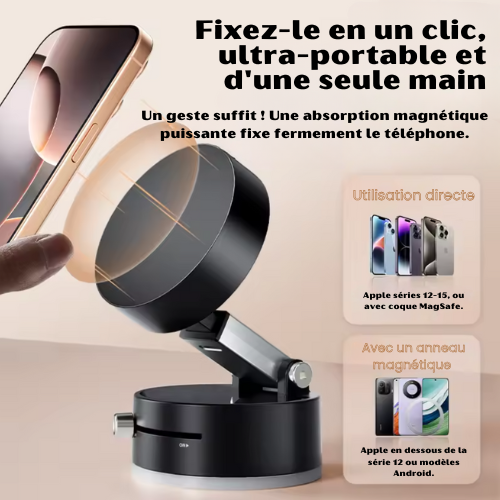 Support Magnetique à ventouse Pixistand